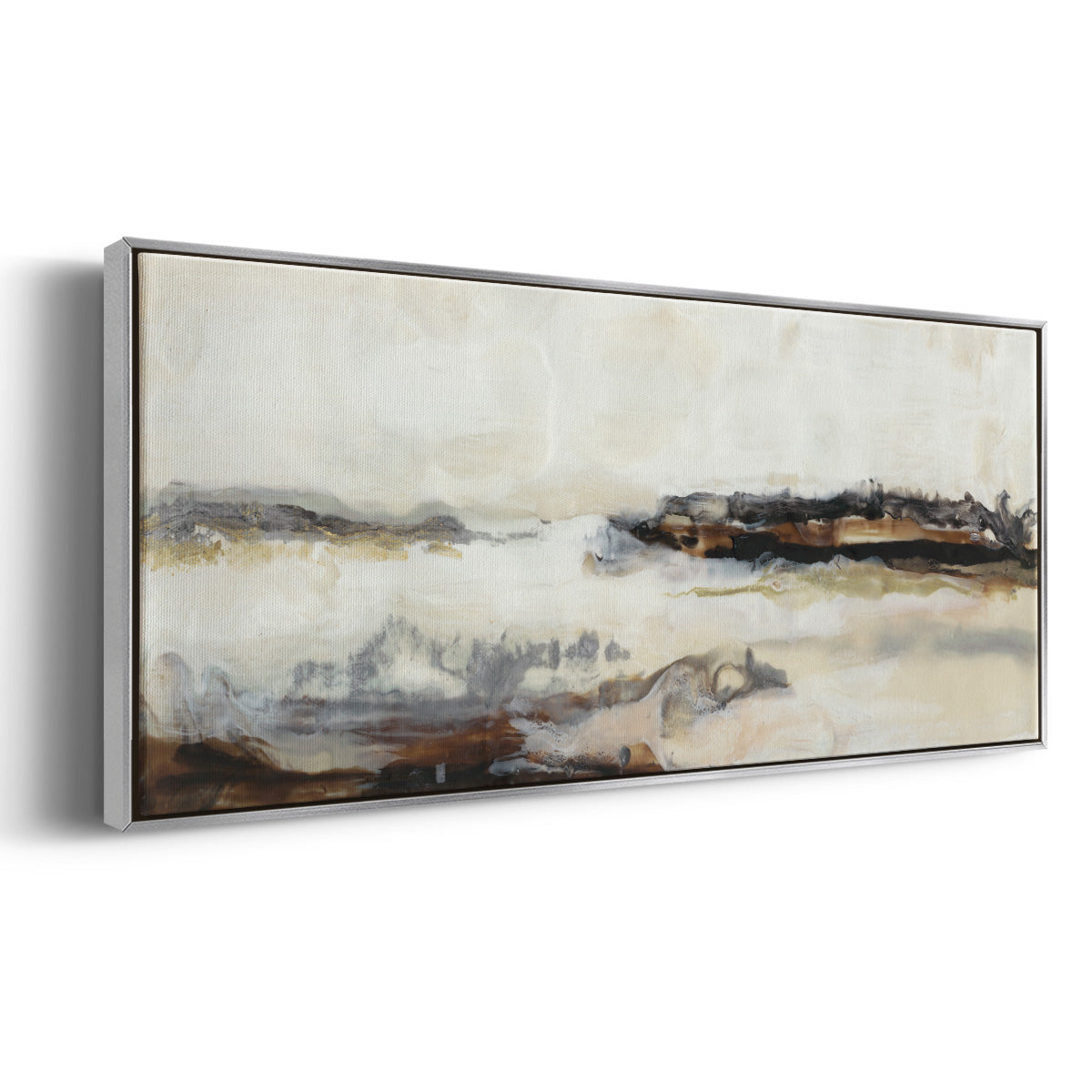 Joyful Horizon II - Floater Framed Canvas Print