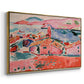 View of Collioure, 1905 - Floater Framed Canvas Print