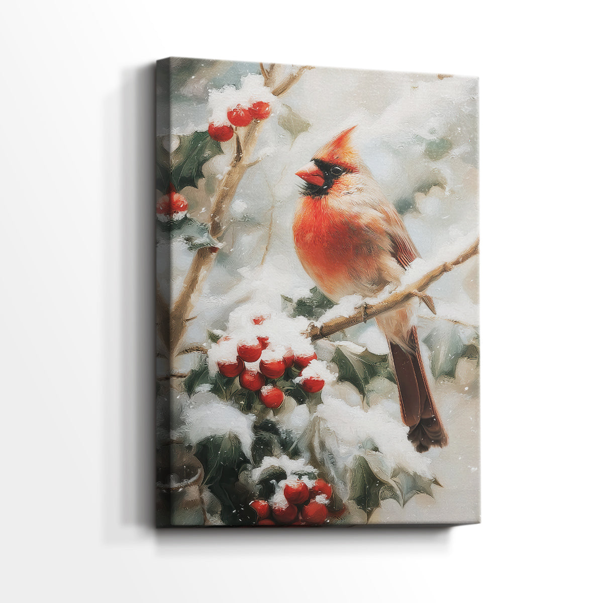 Village of Gilded Carol - Canvas Art Print