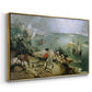 Landscape with the Fall of Icarus, c. 1560 - Floater Framed Canvas Print