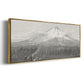 Mount Shasta - Floater Framed Canvas Print