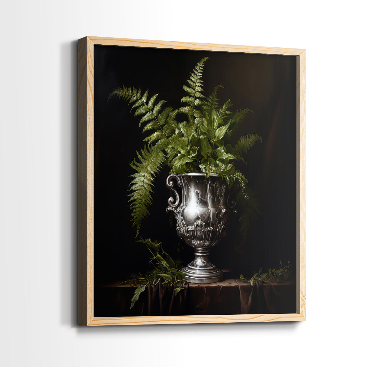 Floral Study Series LXXI - Restickable Framed Art Set