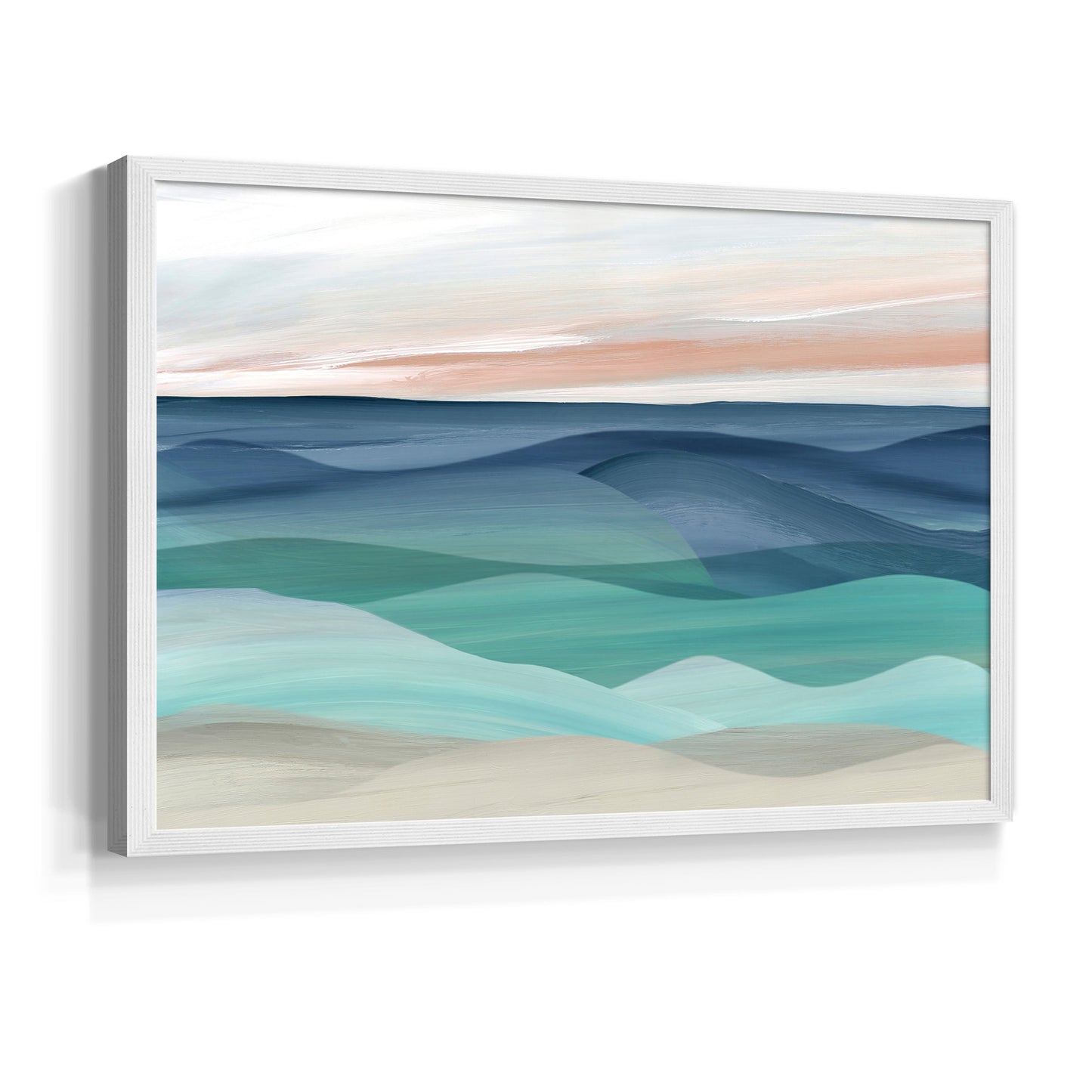 43524,abstract,ocean,landscape,art,painting,modern,sunset,blue,green,tranquility,waves,color,decor,home,framed,contemporary,nature,ocean view,coastal,seascape,peaceful,wall art,interior design,smooth,texture,horizon,stylish,ocean colors,creative,relaxation,scenery,sea,calming,atmosphere,aesthetic,visual,bright,layered,Re-stickable,Abstract