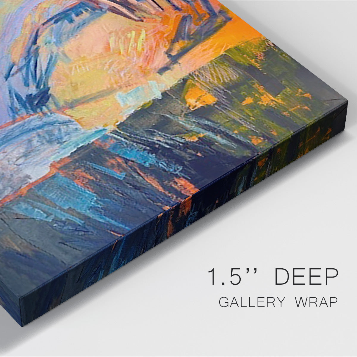 Cadmium Winter Solstice III - Canvas Art Print