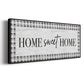 Home Sweet Home - Floater Framed Canvas Print