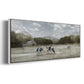 Country Satisfaction - Floater Framed Canvas Print