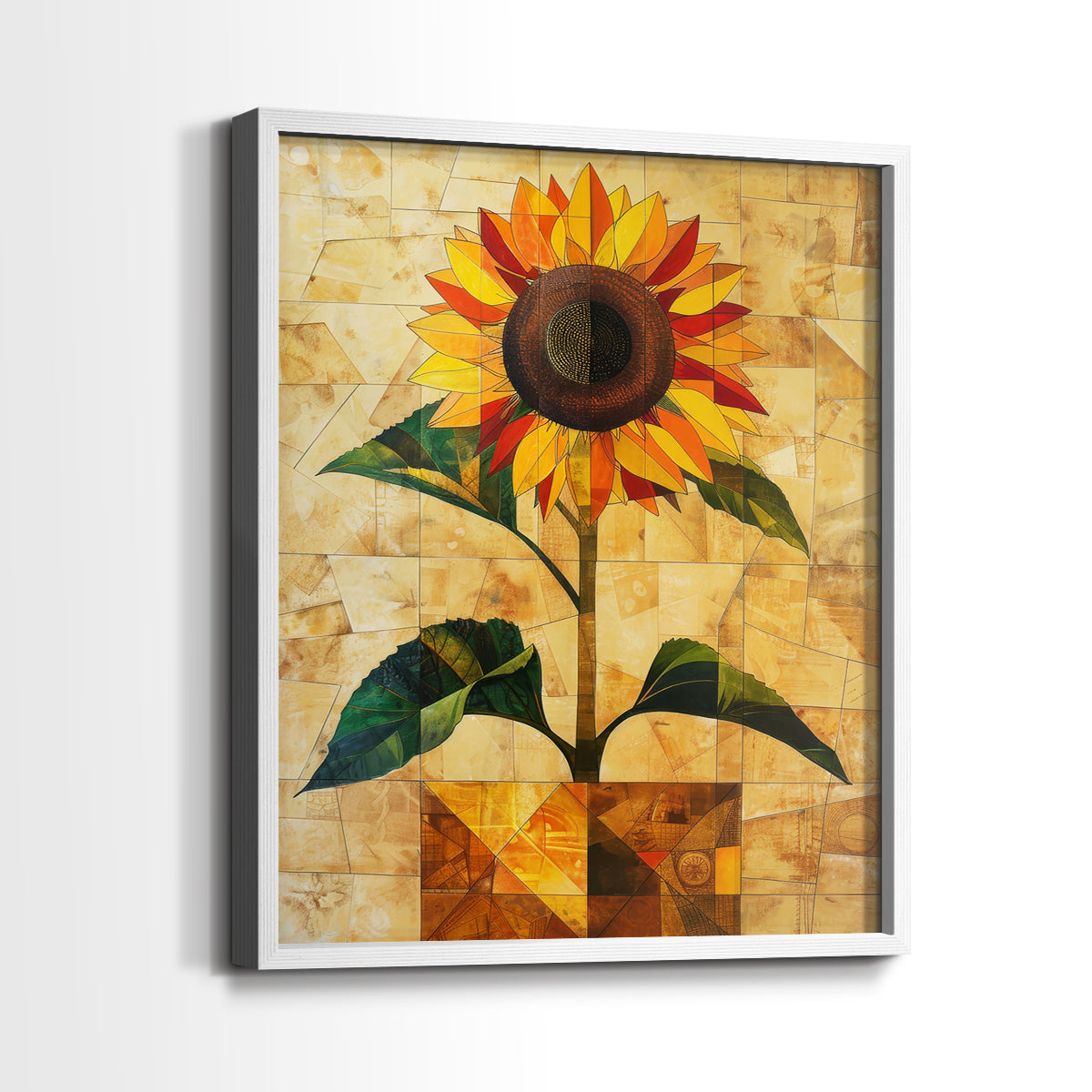 Floral Study Series CLVIII - Restickable Framed Art Set