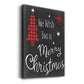 We Wish in Red - Gallery Wrapped Canvas