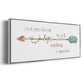 Arrow of Hope - Floater Framed Canvas Print