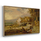 An Overshot Mill, c. 1802-1807 - Floater Framed Canvas Print