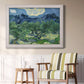 Olive Trees - Ornate Framed Canvas Print