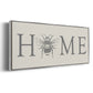 Bee Home - Floater Framed Canvas Print