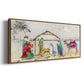 Nativity - Floater Framed Canvas Print