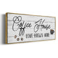 Love Brews - Floater Framed Canvas Print