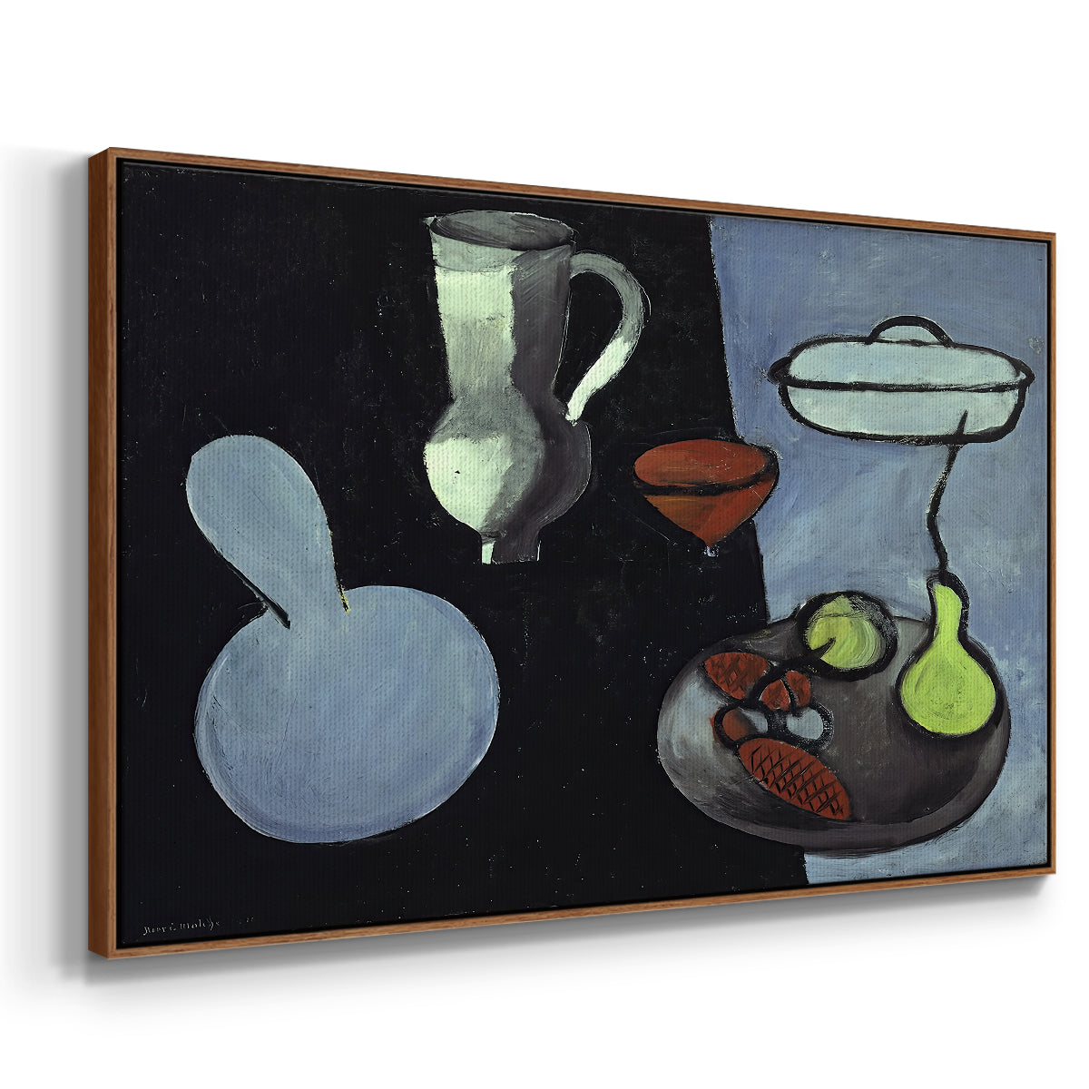 The Gourds (Les coloquintes), 1916 - Floater Framed Canvas Print