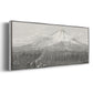 Mount Shasta - Floater Framed Canvas Print