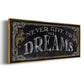 Dreams - Floater Framed Canvas Print
