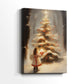 Amber Nativity Lane - Canvas Art Print