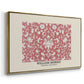 Examples of Chinese Ornament, Pl. XCV (Morris Inspired), 1867 - Floater Framed Canvas Print