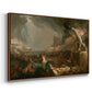 The Course of Empire: Destruction, 1836 - Floater Framed Canvas Print