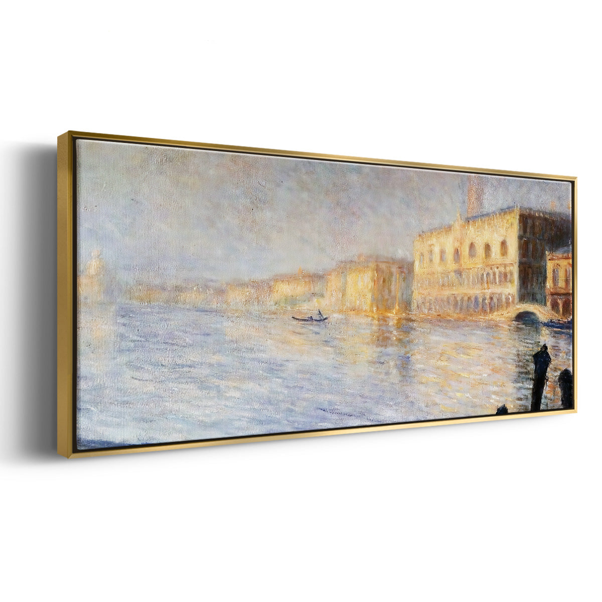 The Doges' Palace, 1908 - Floater Framed Canvas Print