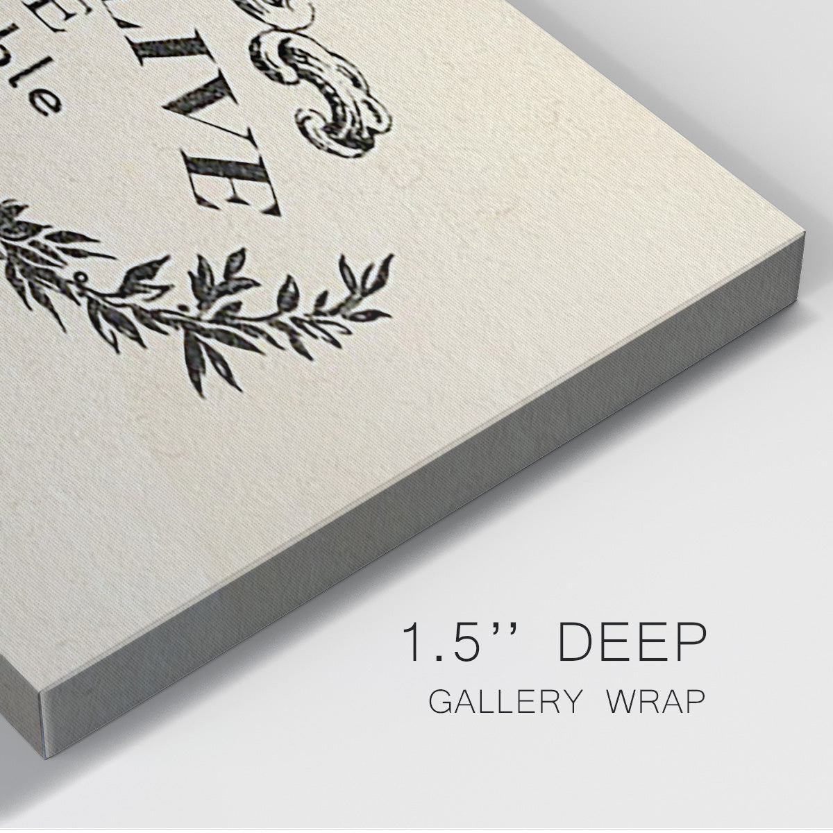 Antique French Label IV - Canvas Art Print