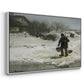 Tøsne, 1895 - Floater Framed Canvas Print