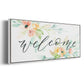 Welcome - Floater Framed Canvas Print