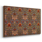 Snakeshead - Red/Cumin, c. 1876 - Floater Framed Canvas Print