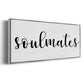 Soulmates - Floater Framed Canvas Print