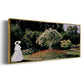 Jeanne Marguerite Lecadre in the Garden - Floater Framed Canvas Print