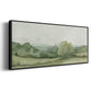 Vintage Landscape Sketch II - Floater Framed Canvas Print