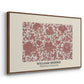 Examples of Chinese Ornament, Pl. XCIII (Morris Inspired), 1867 - Floater Framed Canvas Print