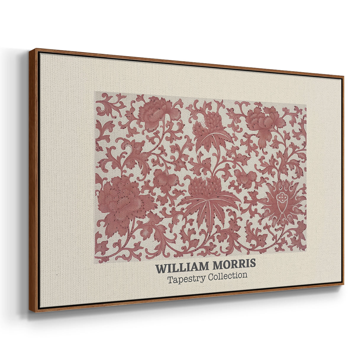 Examples of Chinese Ornament, Pl. XCIII (Morris Inspired), 1867 - Floater Framed Canvas Print