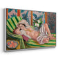 Odalisque Couchée Aux Magnolias, c. 1923 - Floater Framed Canvas Print