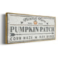 Pumpkin Patch II - Floater Framed Canvas Print