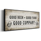 Good Company - Floater Framed Canvas Print
