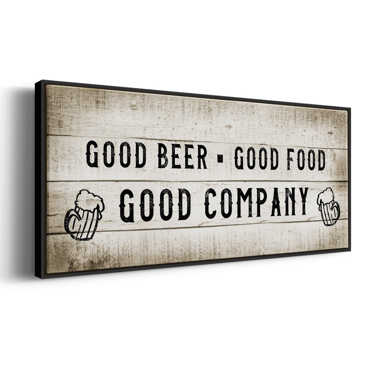 Good Company - Floater Framed Canvas Print