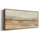 Earth Tone Landscape I - Floater Framed Canvas Print