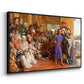 The Finding of the Saviour in the Temple, 1854-1860 - Floater Framed Canvas Print