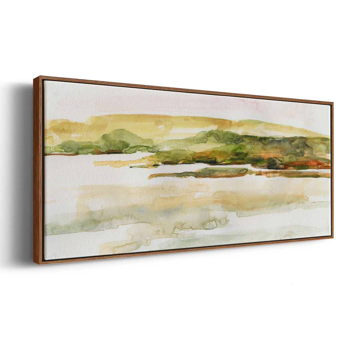 Coastal Morning - Floater Framed Canvas Print