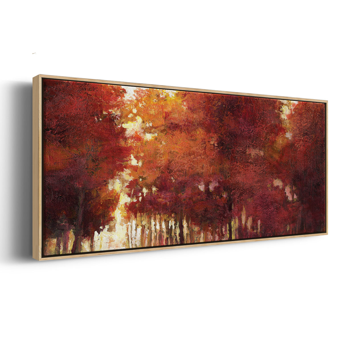 Afternoon Light - Floater Framed Canvas Print