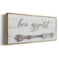 Bon Appetit - Floater Framed Canvas Print