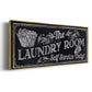 Self Service - Floater Framed Canvas Print