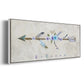 Boho Arrow I - Floater Framed Canvas Print