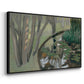 The Stream, Maintenon, 1918 - Floater Framed Canvas Print