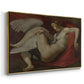 Leda and the Swan (16th-Century Version), c. 1530 - Floater Framed Canvas Print