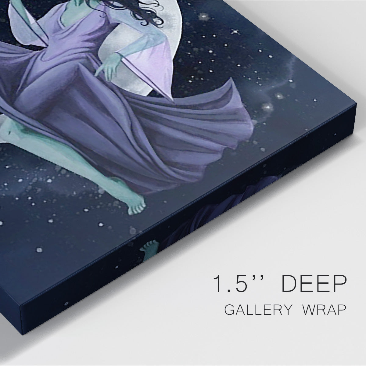 Star Sorceress I Premium Gallery Wrapped Canvas - Ready to Hang