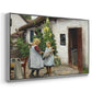 Have You Seen My Kitten?, 1914 - Floater Framed Canvas Print