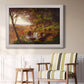 Falling Spring - Ornate Framed Canvas Print